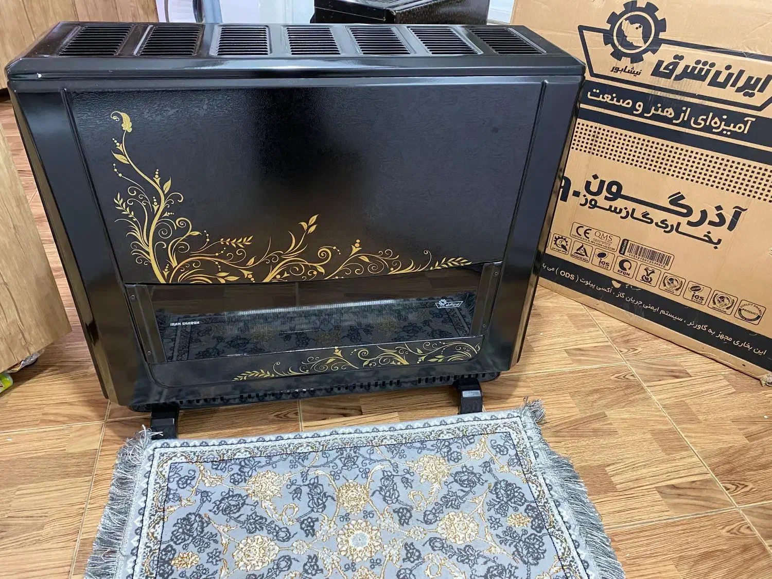 بخاری گاز سوز آذر گون 190|بخاری، هیتر، شومینه|رشت, جانبازان|دیوار