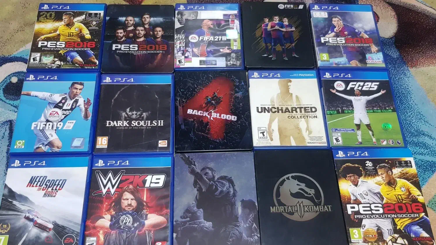 Fifa25-Witcher3-horizon-nba23-evil6 PS4|کنسول، بازی ویدئویی و آنلاین|تهران, میدان ولیعصر|دیوار