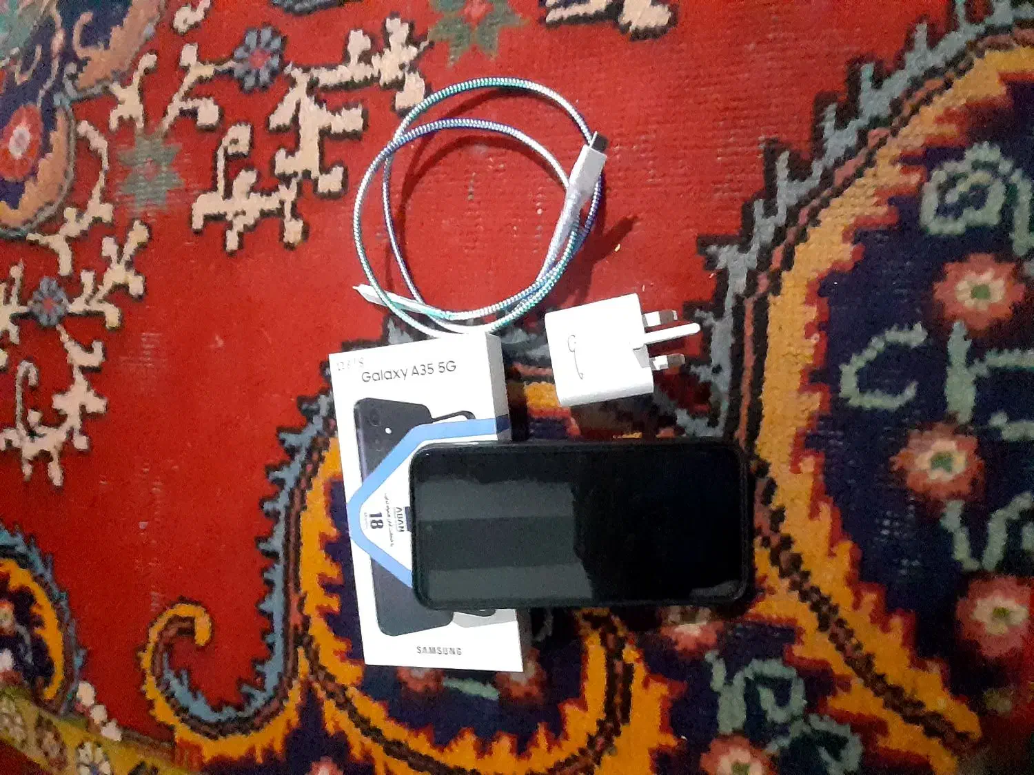 گوشی سامسونگ a35|موبایل|بناب, |دیوار