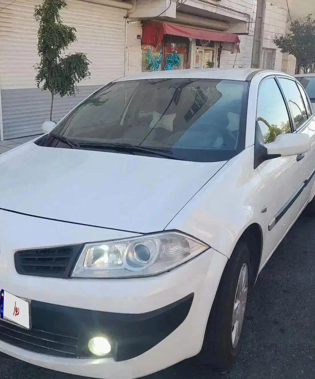 مگان ۸۷دنده سفید|خودرو سواری و وانت|سهند, |دیوار