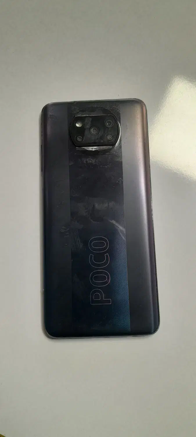 گوشی پوکوx3 pocoحافظه ۲۵۶ گیگ سالم|موبایل|ورامین, ورامین|دیوار