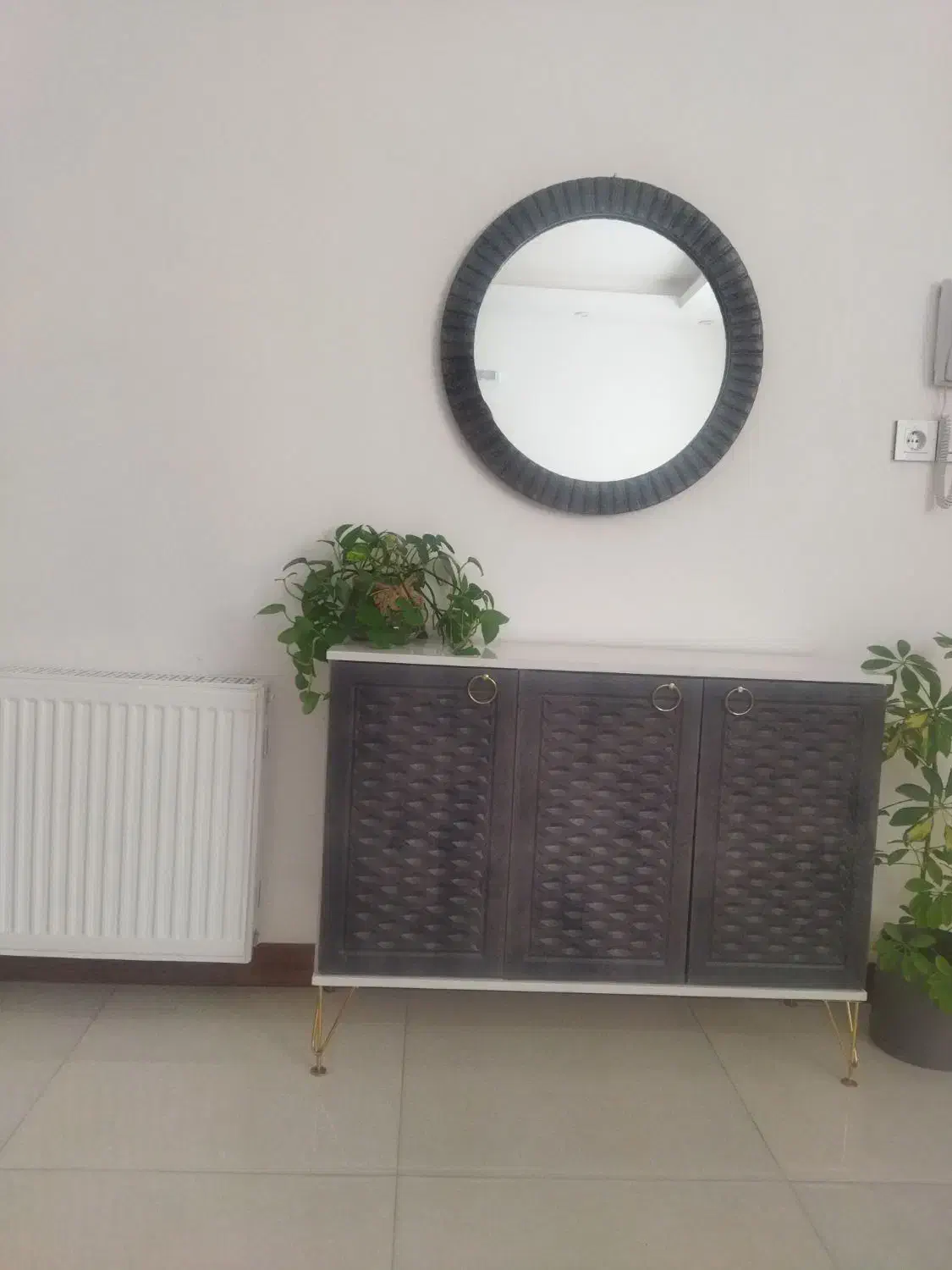 جاکفشی نو با آیینه|جاکفشی، کمد، دراور|شیروان (خراسان), |دیوار