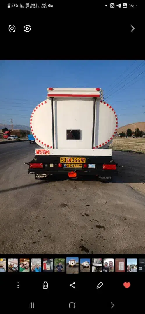 تانکر روغن نباتی مدل ۱۴۰۳|خودرو سنگین|بهشهر, |دیوار