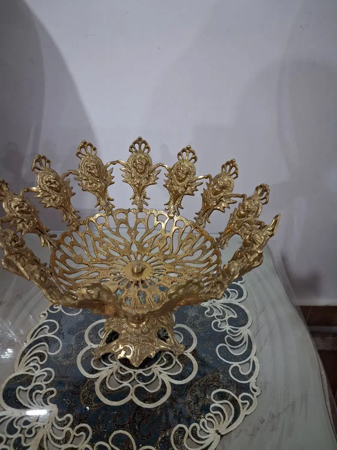 میوه خوری تمام برنز|ظروف سرو و پذیرایی|مرند, |دیوار