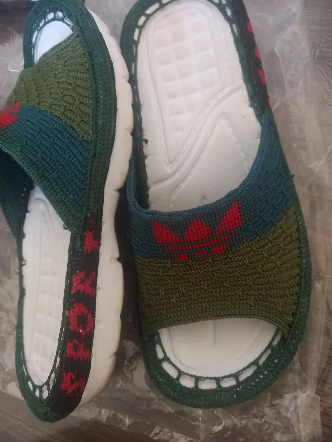 دمپایی زندان بافت|کیف، کفش، کمربند|زنجان, |دیوار