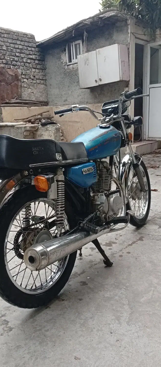 موتور سیکلت سنددار پلاک قدیم|موتورسیکلت|نوکنده, |دیوار