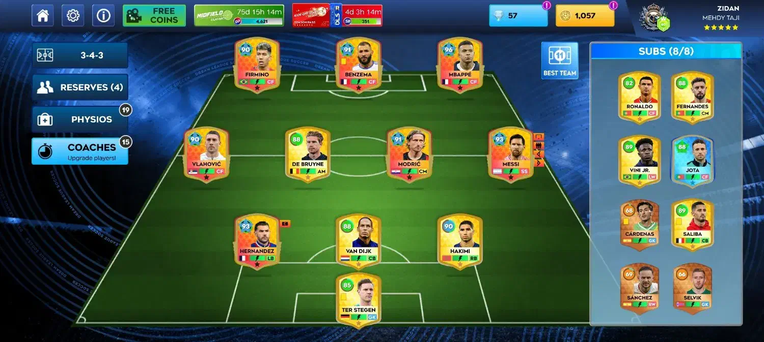 اکانت دریم لیگ|کنسول، بازی ویدئویی و آنلاین|قم, علی آباد|دیوار