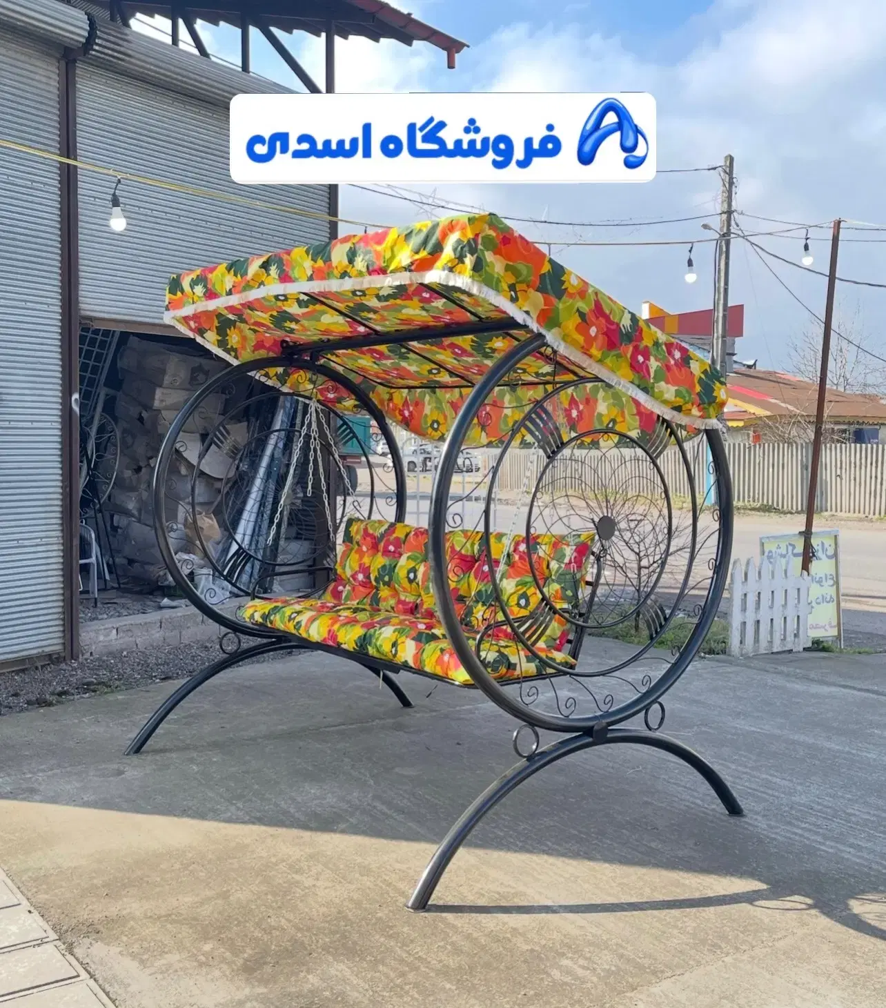 تاب باغی (۴نفره تخت شو ۳ و ۲ نفره)مناسب باغ ویلا|مبلمان خانگی و میز عسلی|رشت, پیرسرا|دیوار