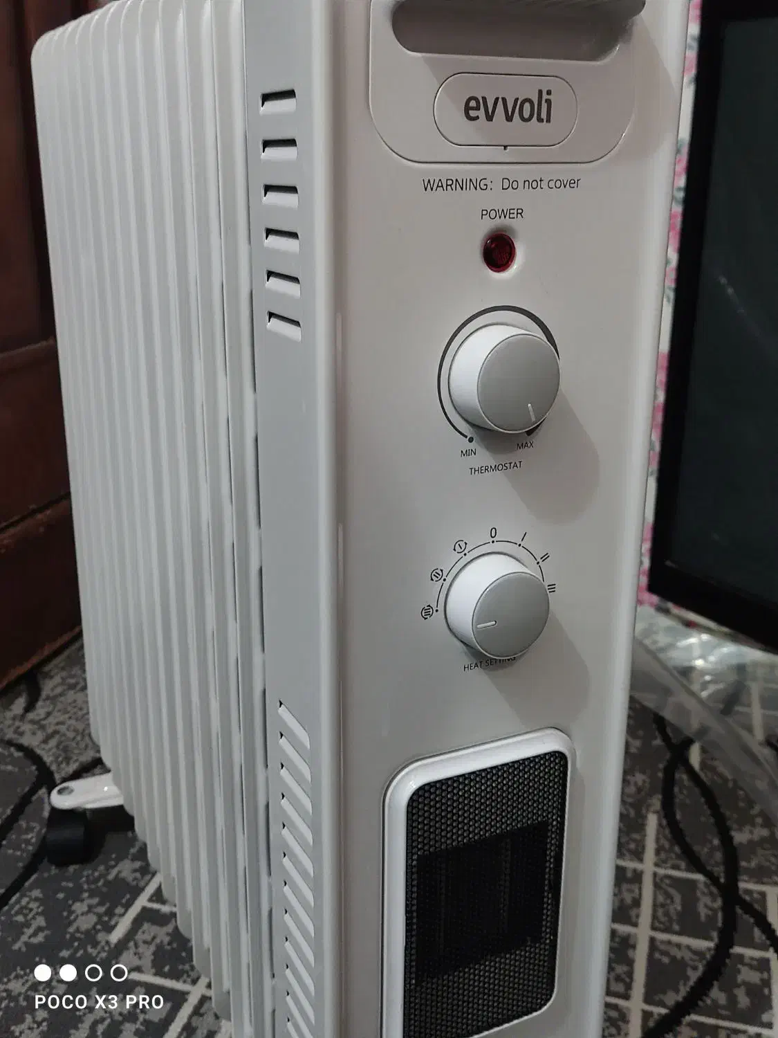 شوفاژ برقی ایوولی|بخاری، هیتر، شومینه|ساوه, |دیوار