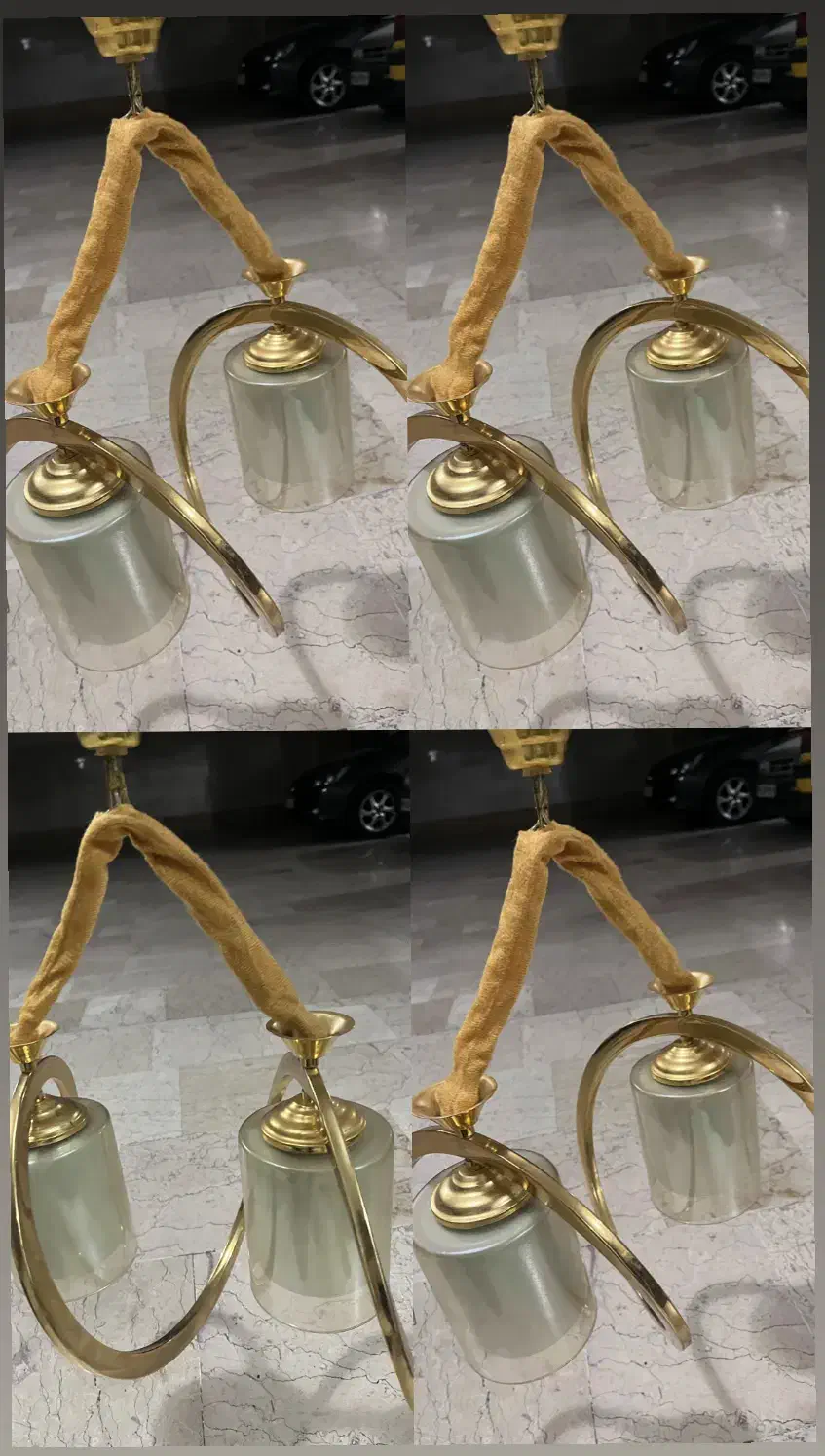 لوستر دوشاخه|لوستر و چراغ آویز|تهران, تهرانپارس شرقی|دیوار