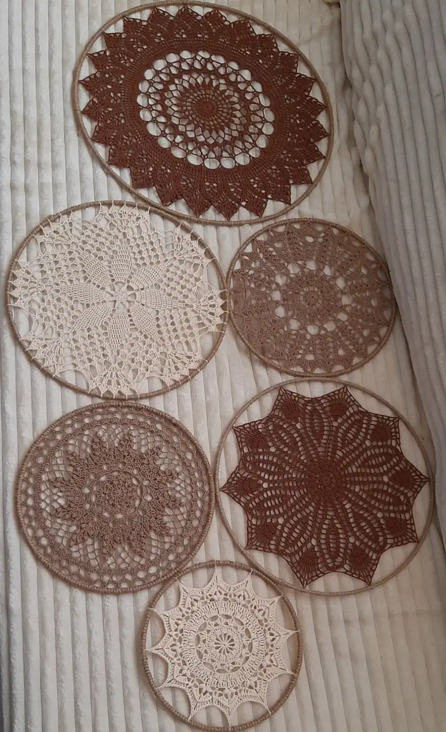 بافتنی دیوارکوب و بومریس و عروسک بافی|صنایع دستی و سایر لوازم تزئینی|اهواز, کوی باهنر|دیوار