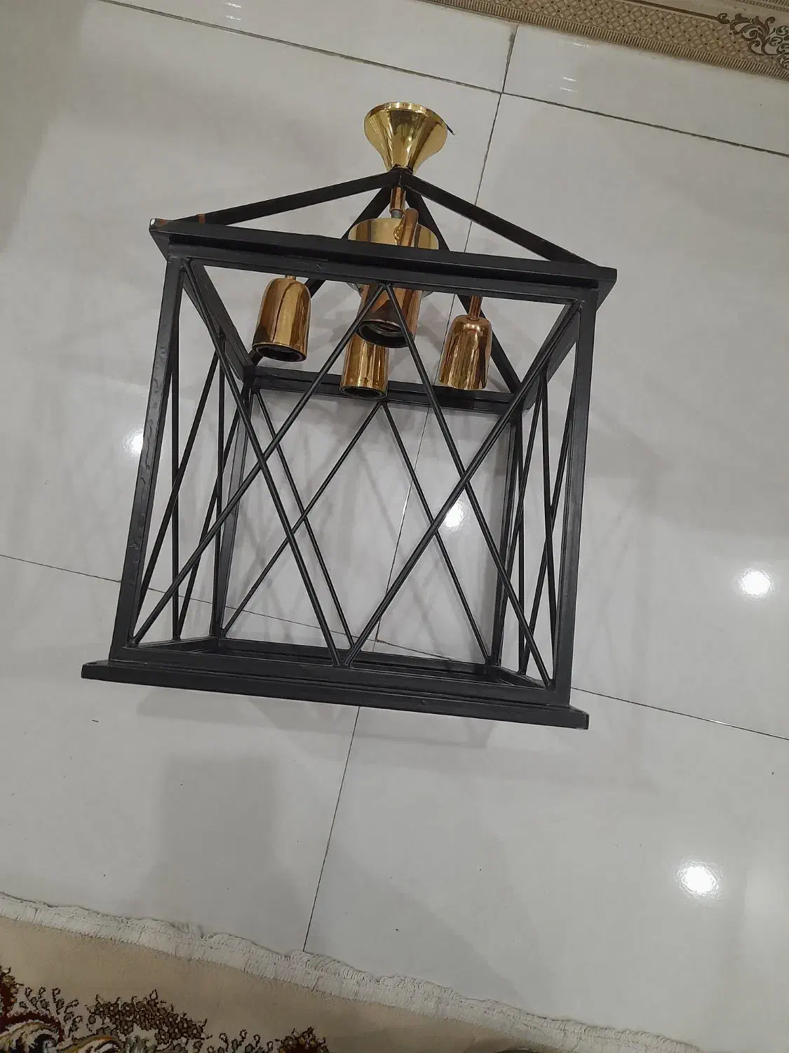 لوستر|لوستر و چراغ آویز|اراک, |دیوار