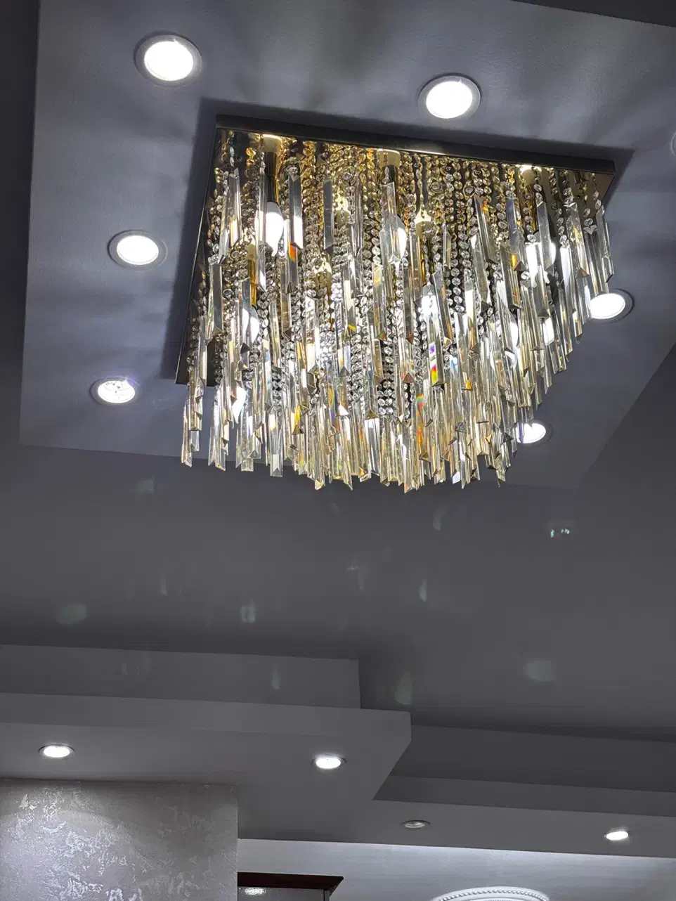 لوستر|لوستر و چراغ آویز|تهران, اتابک|دیوار