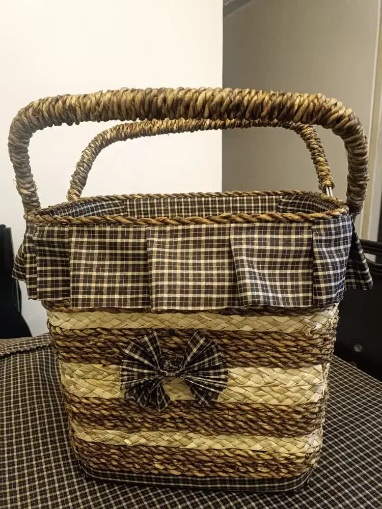 سبد حصیری|صنایع دستی و سایر لوازم تزئینی|ری, دولت‌آباد|دیوار