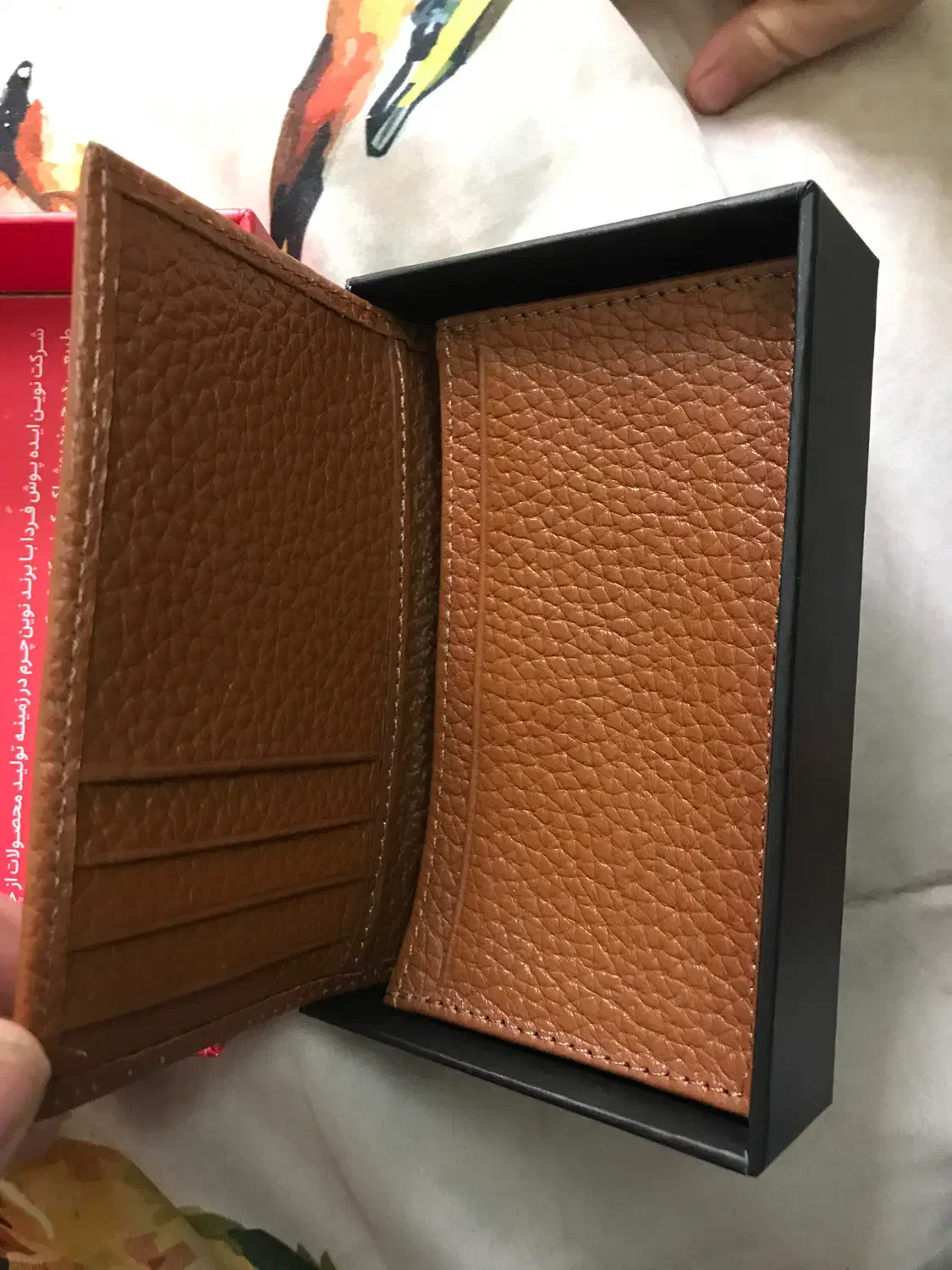 جا کارتی نوین چرم نو باجعبه مخصوص هدیه روزمادر پدر|کیف، کفش، کمربند|تهران, افسریه جنوبی|دیوار