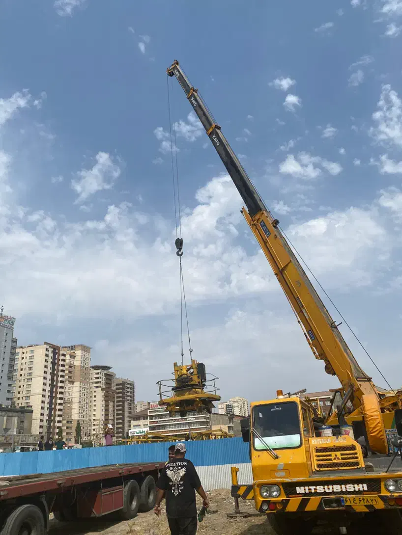 دفترجرثقیل ۷تن تا ۱۲۰تن غرب|خدمات حمل و نقل|تهران, دهکده المپیک|دیوار