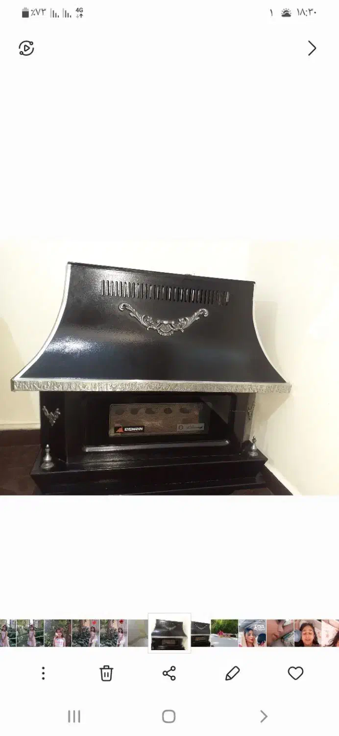 بخاری شومینه|بخاری، هیتر، شومینه|فولادشهر, مسکن مهر فولادشهر|دیوار