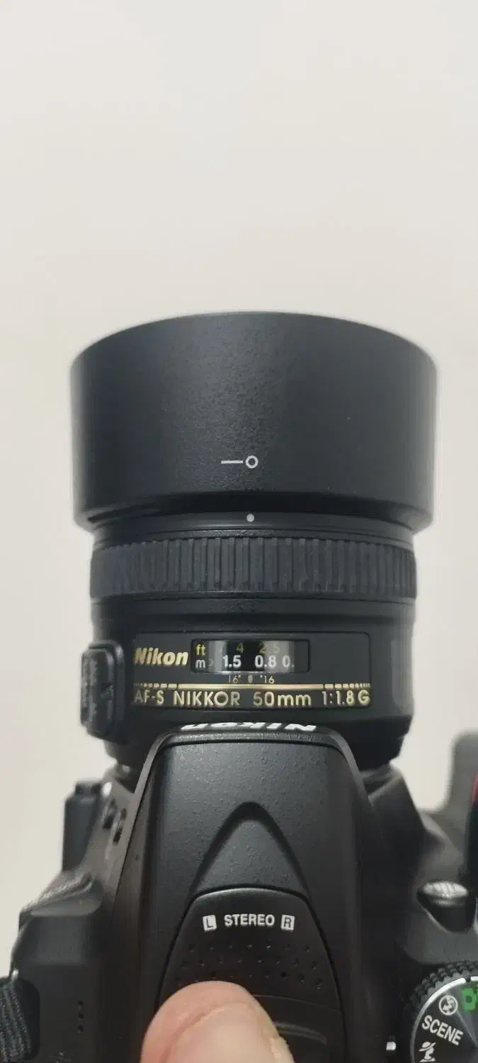 لنز ۵۰mm af-s nikkor f1.8g|دوربین عکاسی و فیلم‌برداری|تهران, یافت‌آباد|دیوار