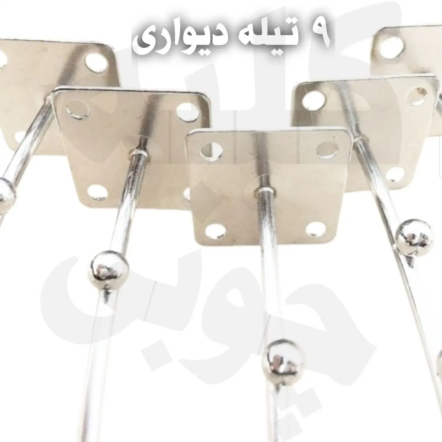 آویز دیواری رخت ۹ تیله رگال بند ساچمه ای چوب لباسی|بندرخت و رخت‌آویز|تهران, نازی‌آباد|دیوار