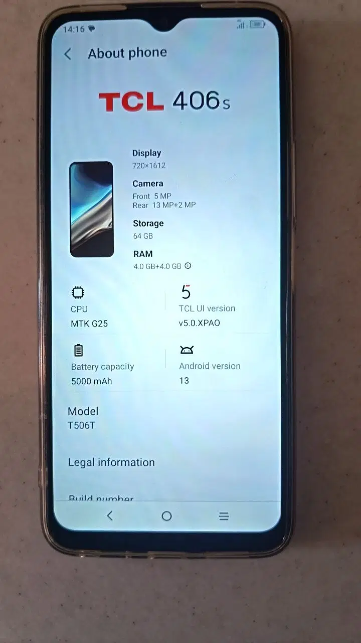 Tcl 406s|موبایل|دماوند, دماوند|دیوار