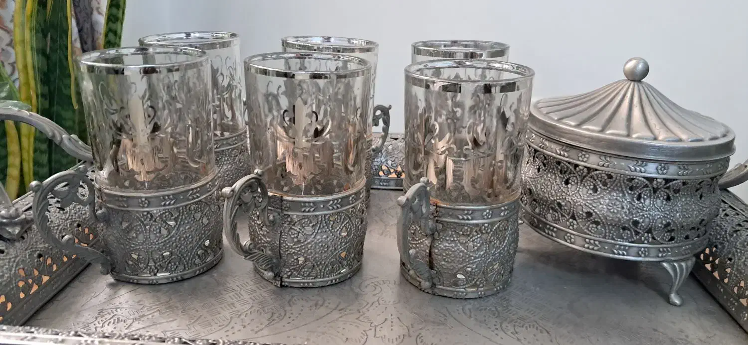 استکان پیوتر|ظروف سرو و پذیرایی|تهران, قنات‌کوثر|دیوار