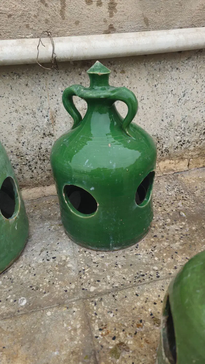 جا آبی سفالی پرنده|لوازم جانبی حیوانات|قرچک, شهرک طلائیه|دیوار