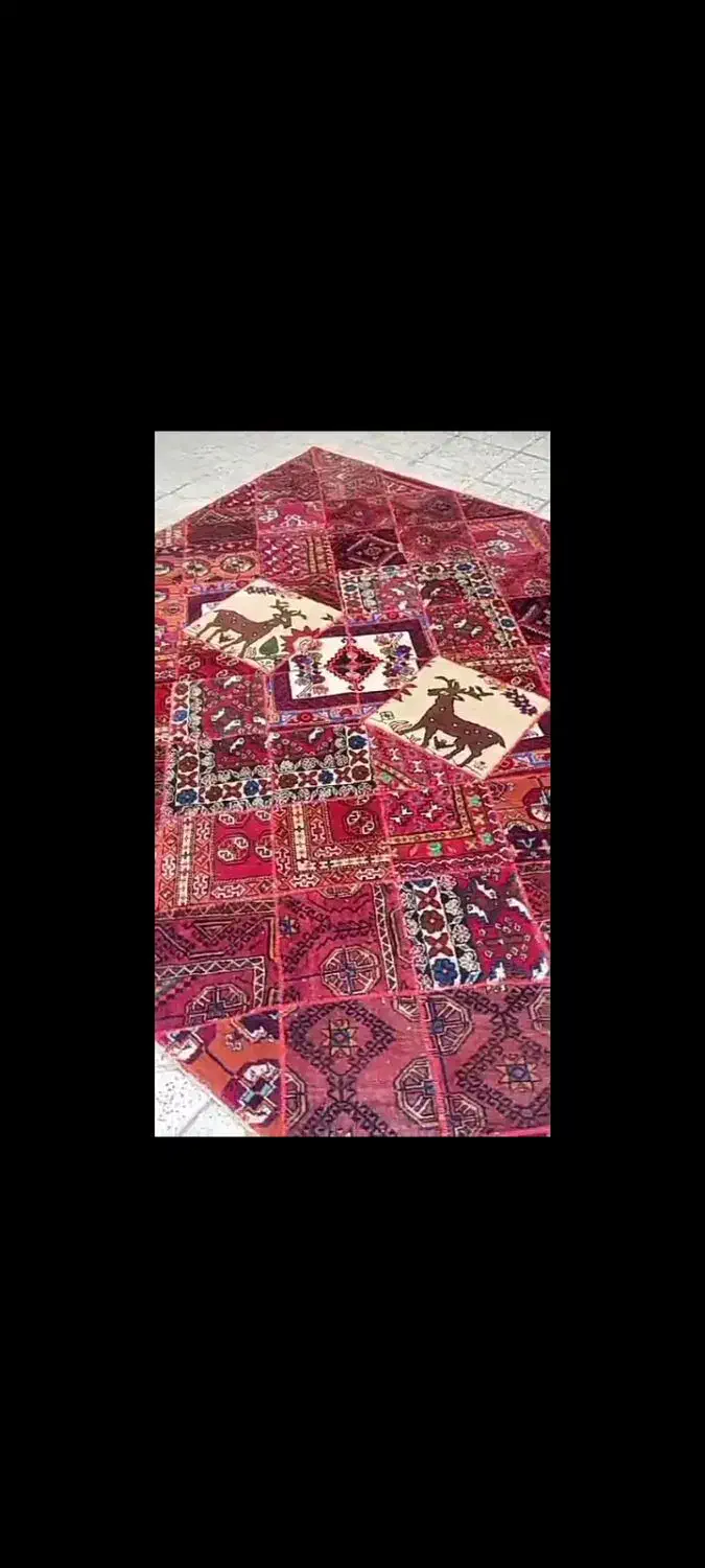 قالی چهل تیکه دستباف|فرش|تربت‌حیدریه, شهید قرنی|دیوار