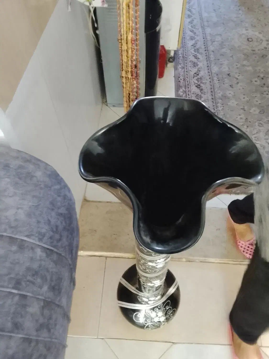 گلدان وقاب|گل و گیاه طبیعی|شیراز, کوشک میدان|دیوار