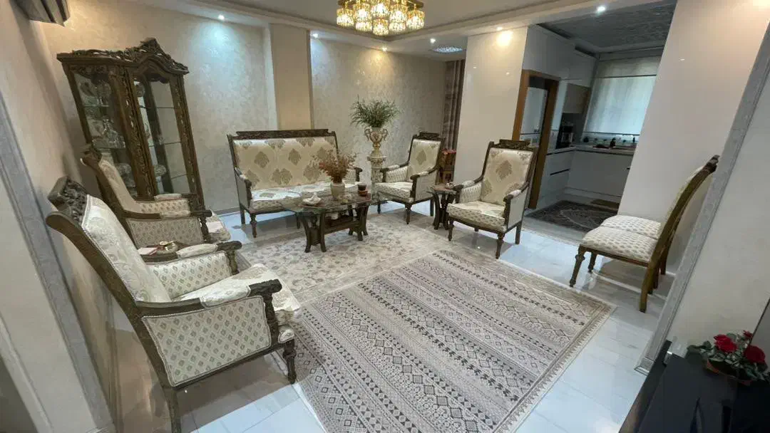 مبلمان استیل کلاسیک همراه با بوفه ۹ نفره در حد نو|مبلمان خانگی و میز عسلی|تهران, سازمان برنامه جنوبی|دیوار