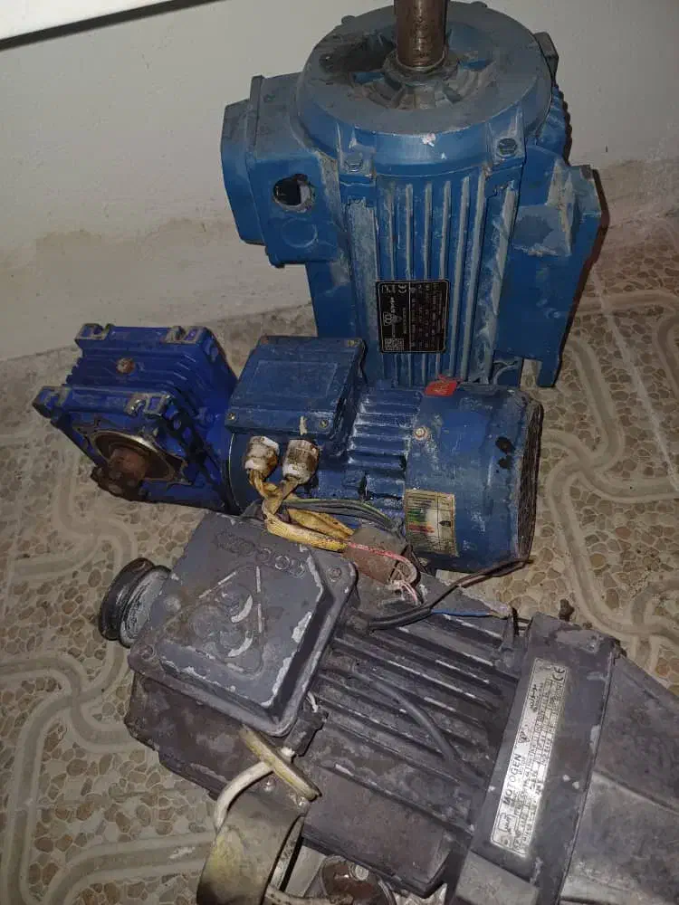 ۳عدد الکتروموتور سالم به شرطط قیمت مناسب|ابزارآلات|برازجان, |دیوار