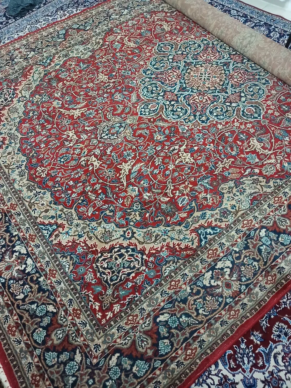 فرش ۹ متری در حد نو|فرش|نیشابور, شهرک اندیشه|دیوار