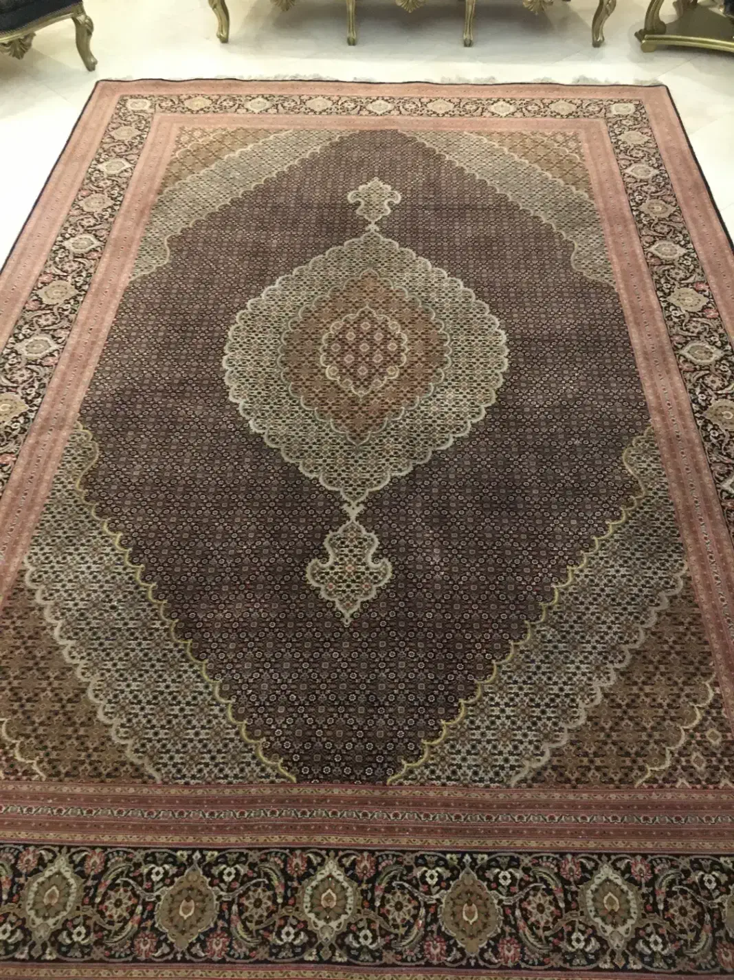 فرش نقش ماهی 9متری جفت|فرش|تهران, زعفرانیه|دیوار