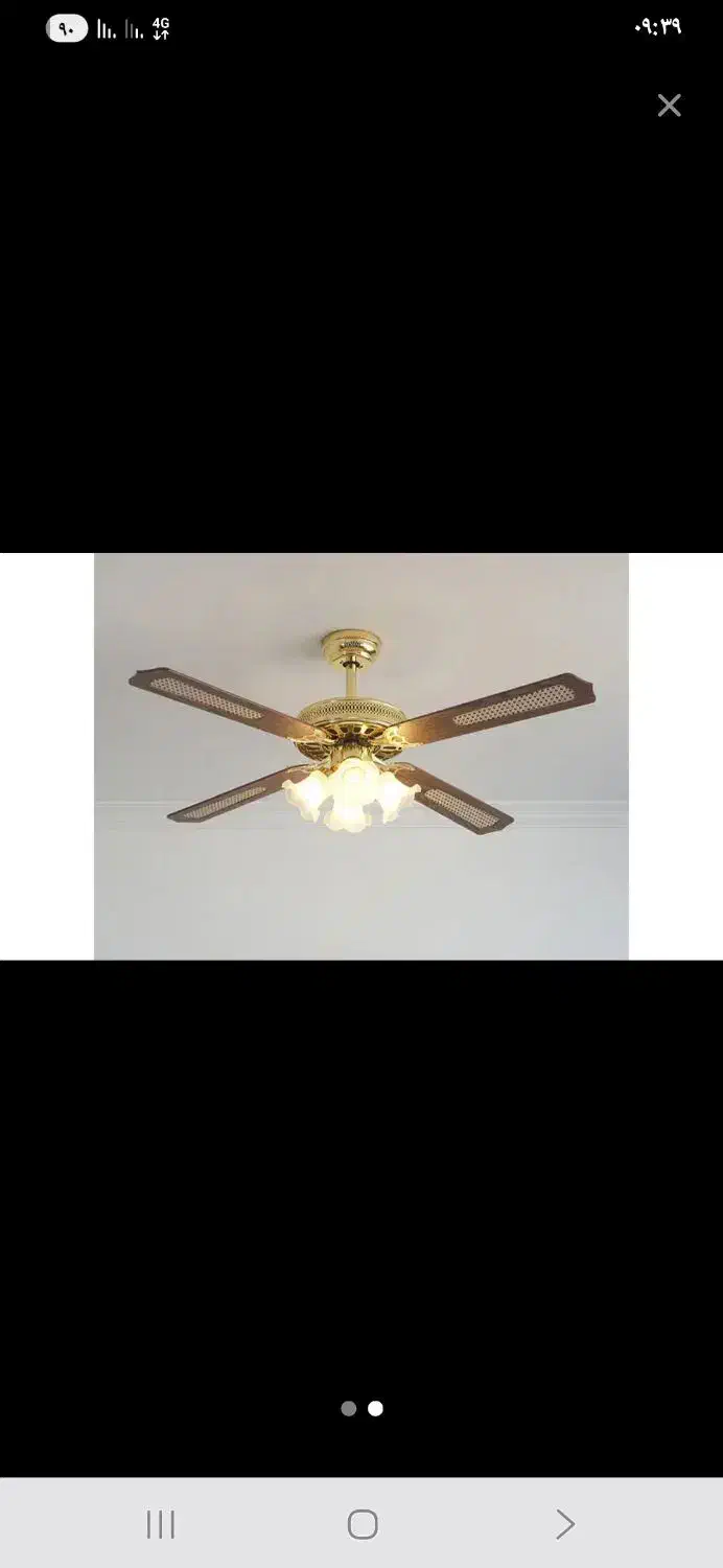 پنکه سقفی ۶۵۰۰|پنکه و تصفیه‌کنندهٔ هوا|یزد, |دیوار