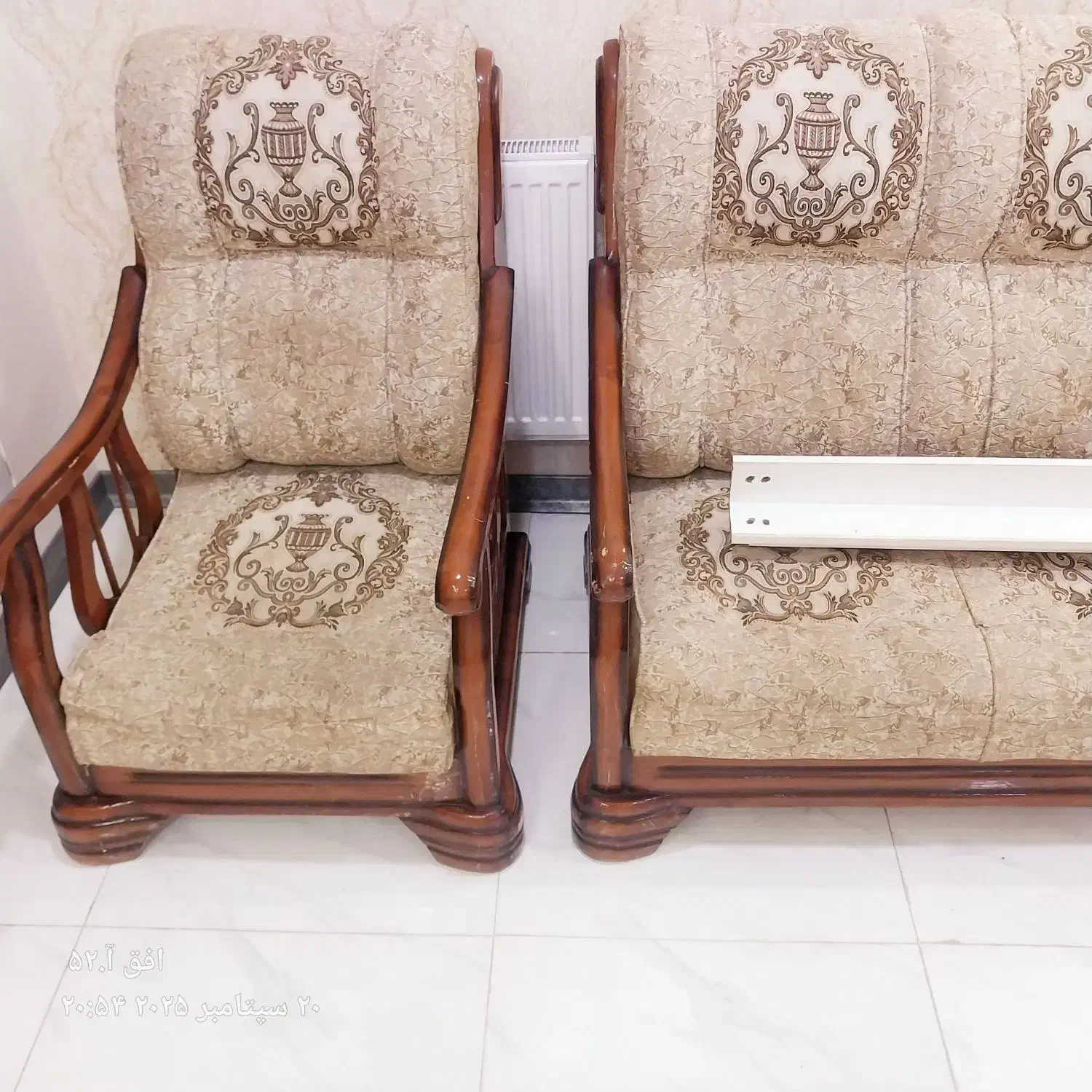 مبلمان ۷ نفره|مبلمان خانگی و میز عسلی|شیراز, مسلم|دیوار