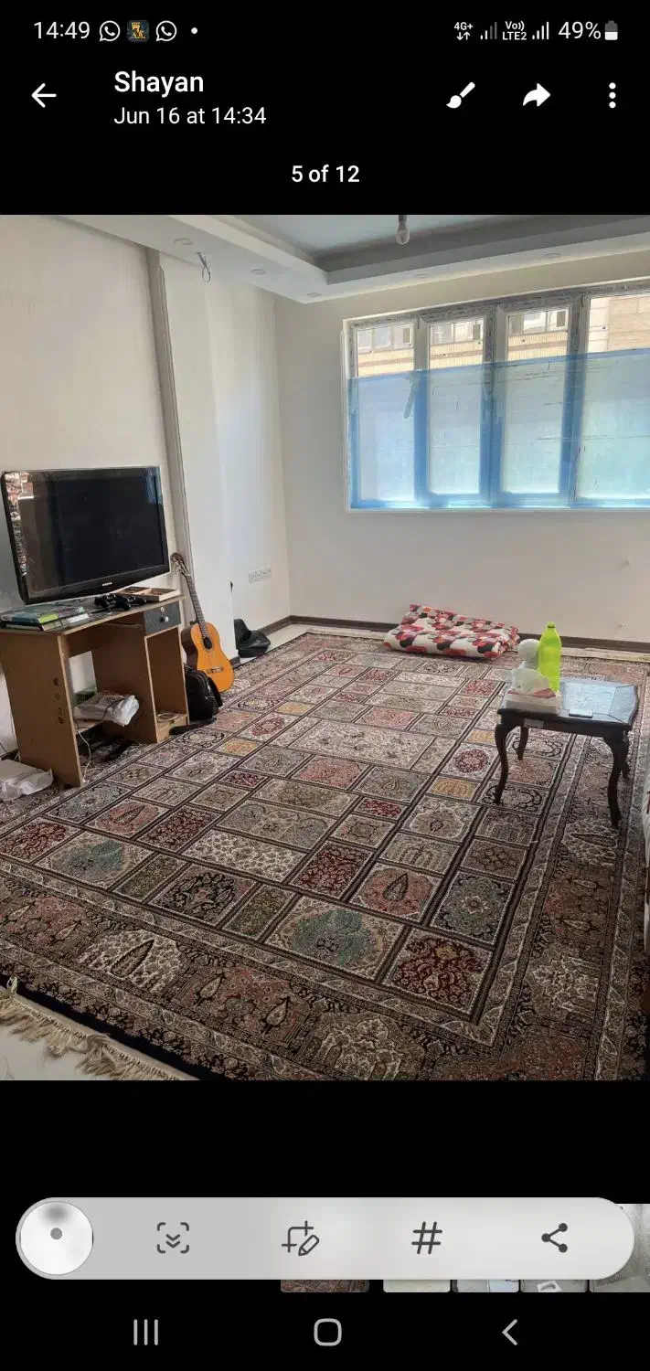 قالی ۱۰۰۰ با تراکم بالا و کم کارکرد|فرش|کرمان, |دیوار