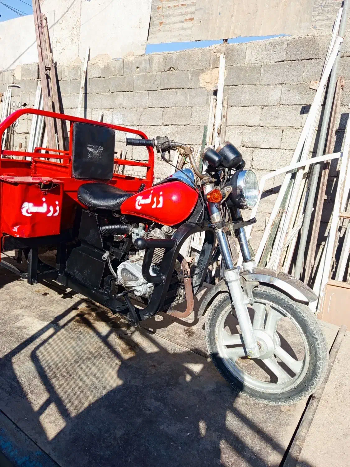 موتور سه چرخ زرنج مدل 92|موتورسیکلت|مشهد, سیس‌آباد|دیوار