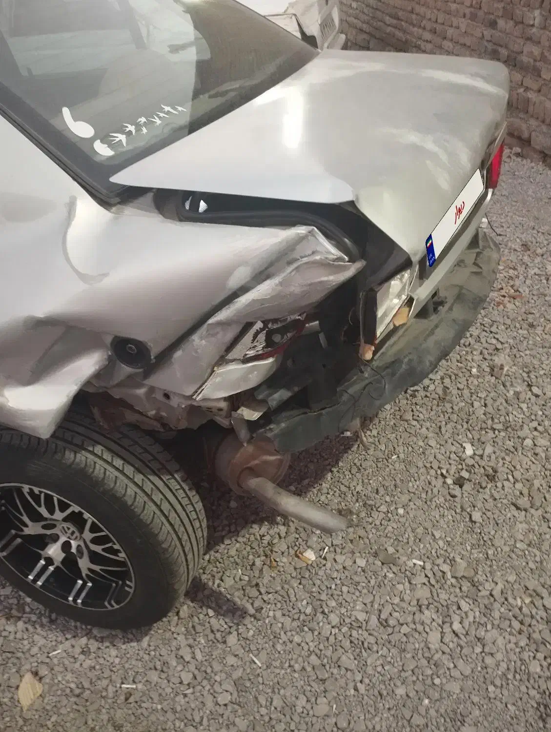 سمند موتور ملی مدل 88دوگانه سوز کارخانه تصادفی|خودرو سواری و وانت|ارومیه, |دیوار