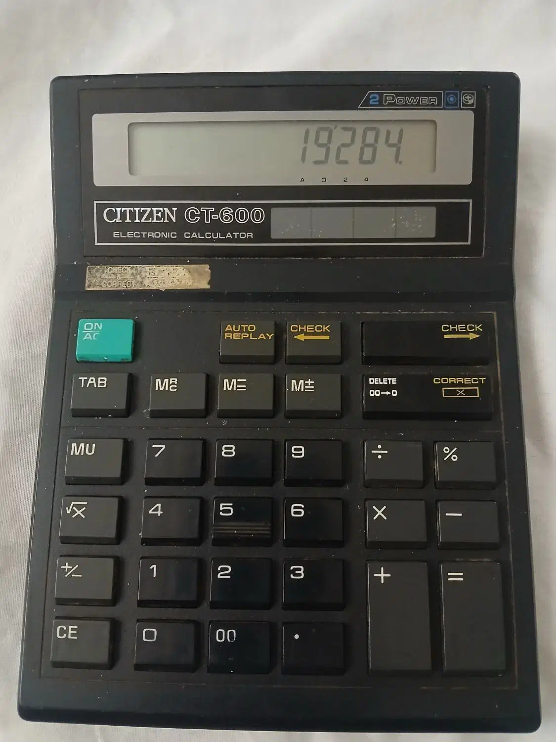 ماشین حساب قدیمی ژاپن اصل|کلکسیون اشیاء عتیقه|اراک, |دیوار