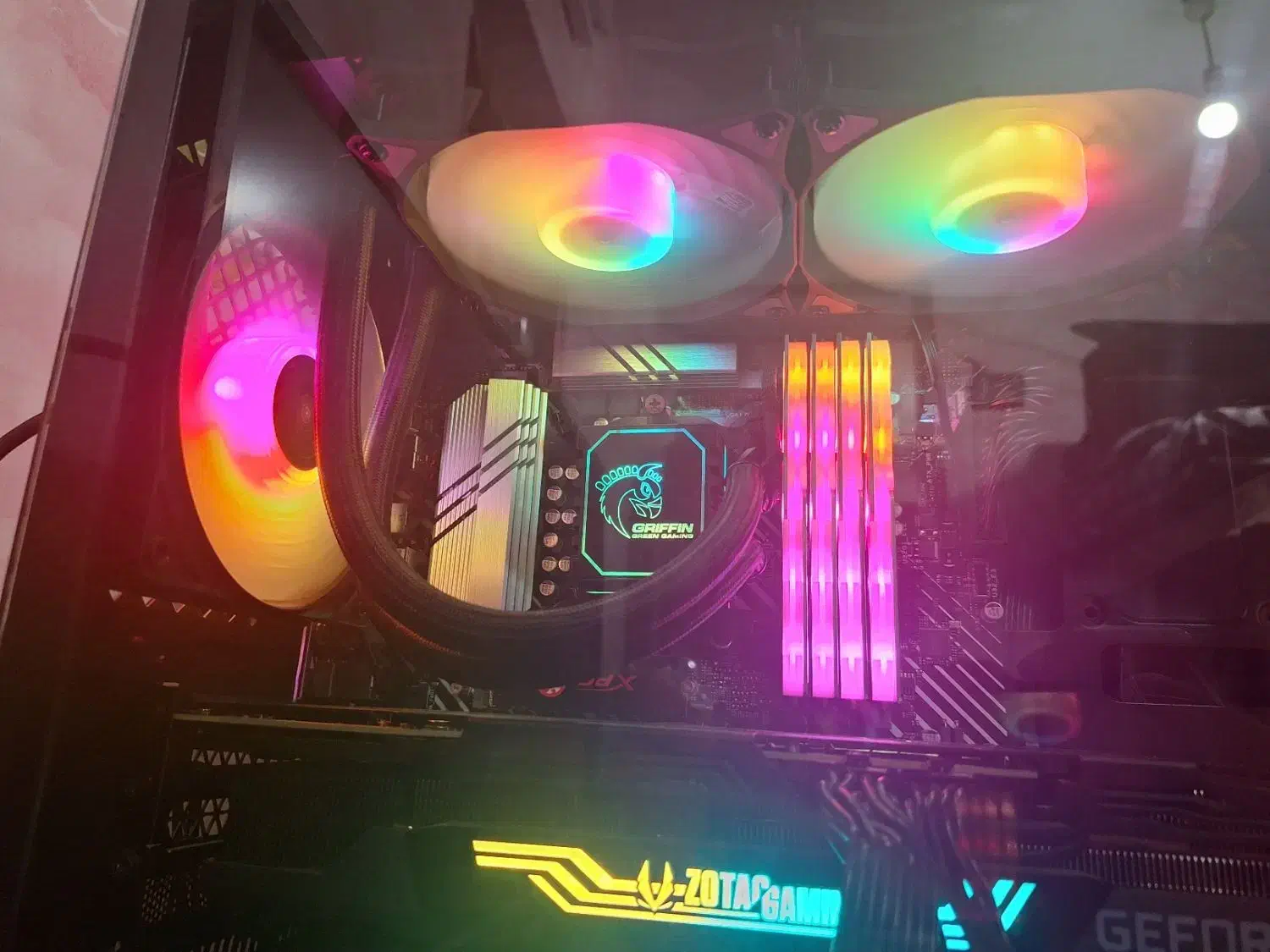 واتر کولینگ گرین Glacier 240 Argb|قطعات و لوازم جانبی رایانه|شیراز, وحدت|دیوار