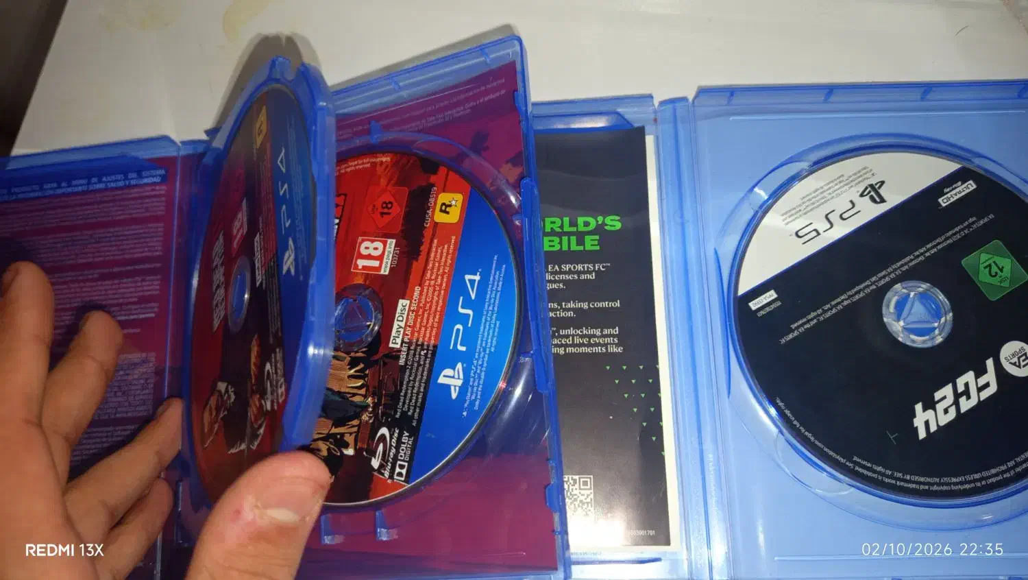 فروش دیسک بازی ps5/ps4|کنسول، بازی ویدئویی و آنلاین|لواسان, |دیوار