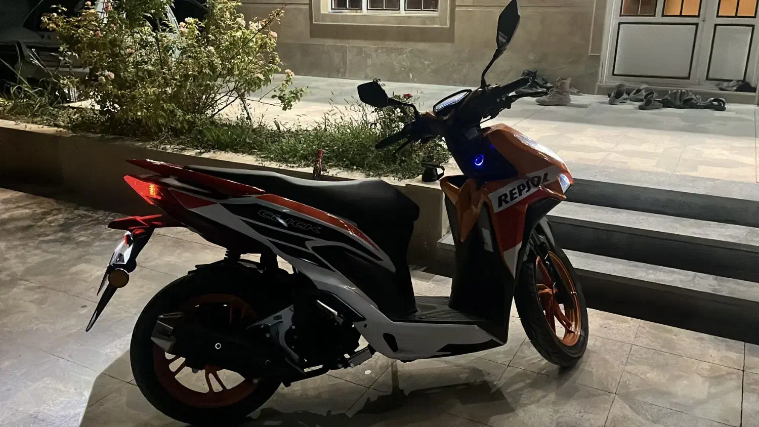 فروش موتور سیکلت کلیک طرح رپسول|موتورسیکلت|خفر, |دیوار