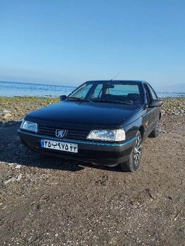 پژو 405مشکی متالیک|خودرو سواری و وانت|زنده رود, |دیوار