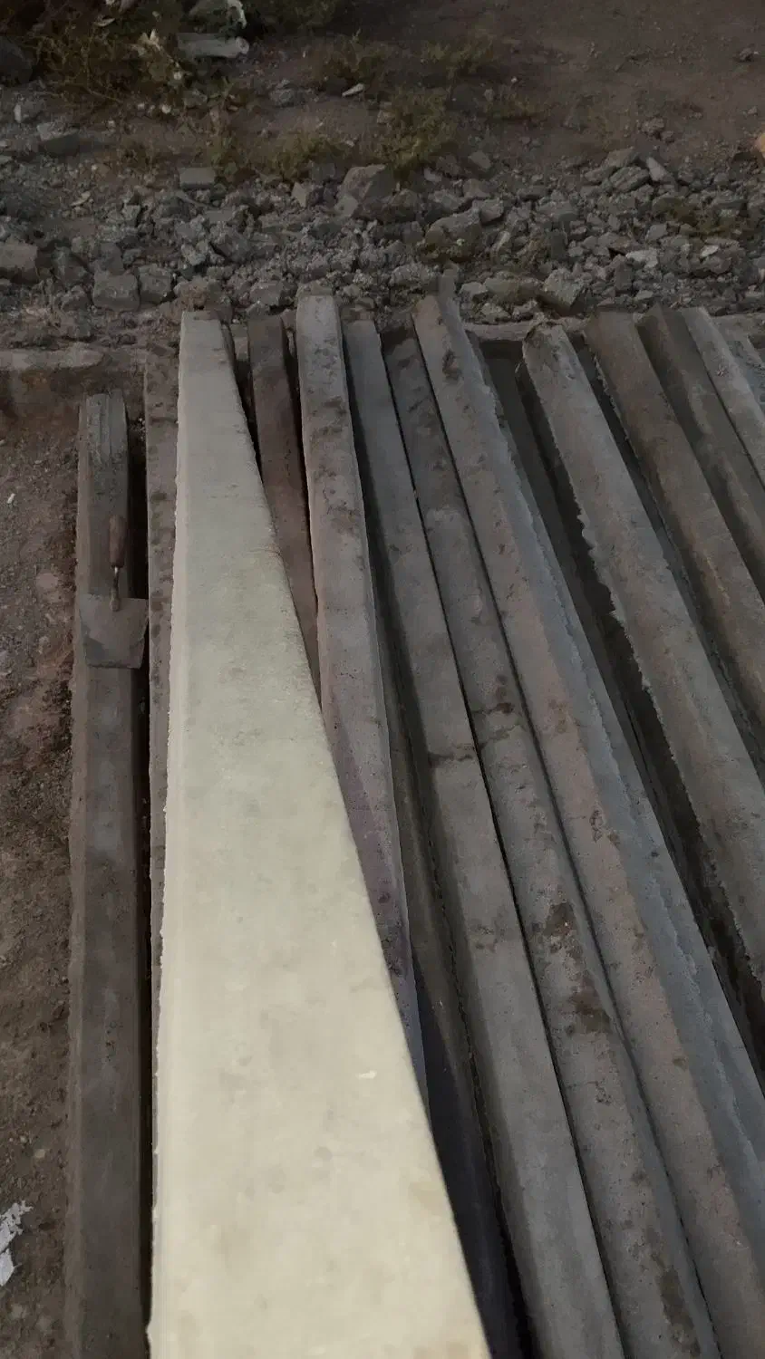 پایه فنس بتنی با ضمانت|مصالح و تجهیزات ساختمان|ساوه, |دیوار