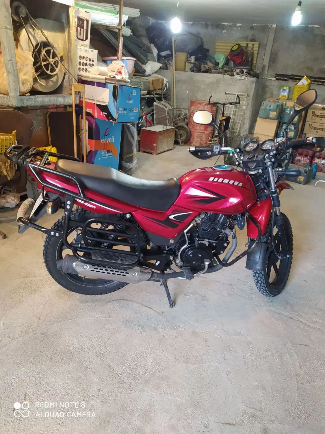 موتور شکاری ۱۵۰ درحد صفر|موتورسیکلت|رومشکان, |دیوار