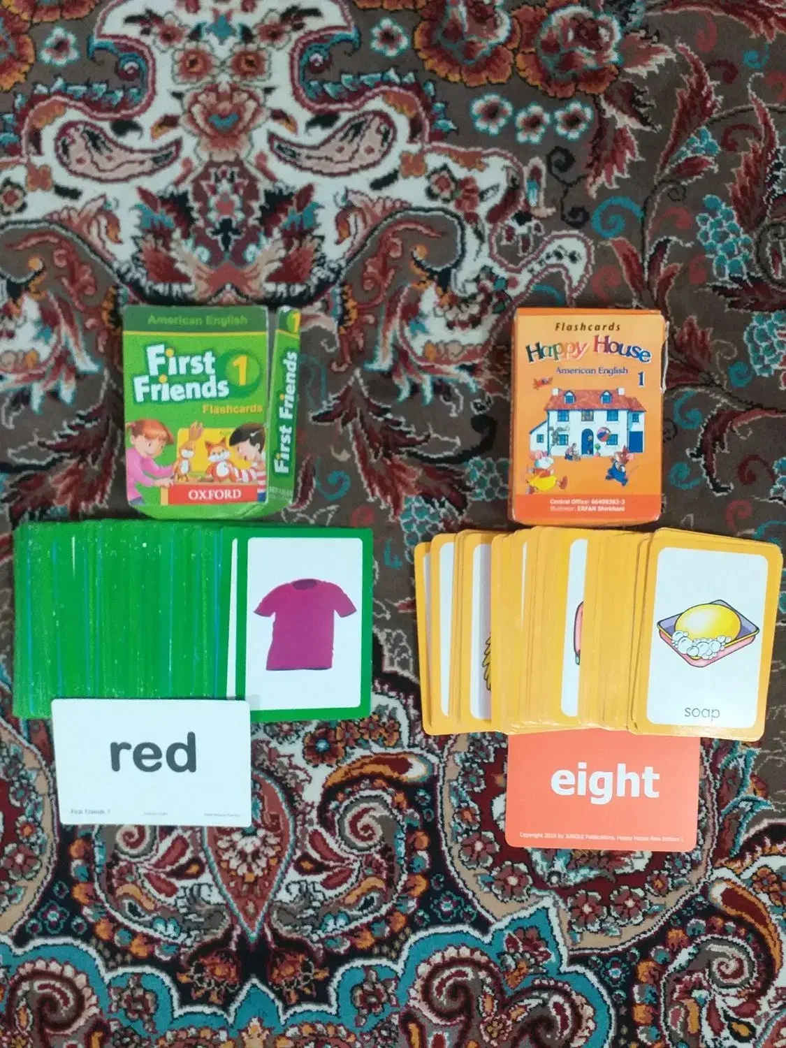 کتاب زبان انگلیسی فرست فرند فلش کارت کتاب داستان|کتاب و مجله آموزشی|قم, انسجام|دیوار