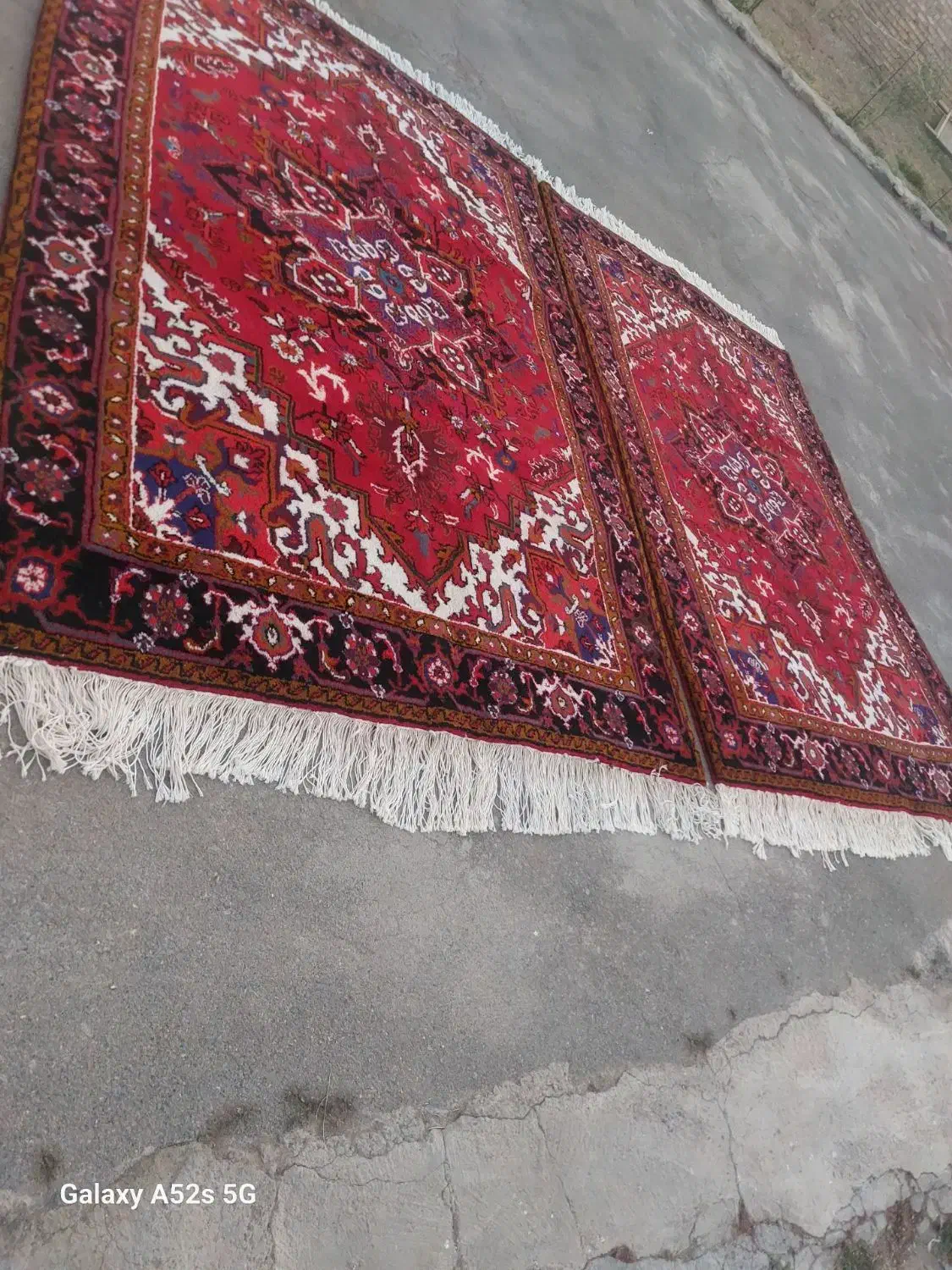 ۲عدد فرش نقشه تاجری|فرش|خواجه, |دیوار