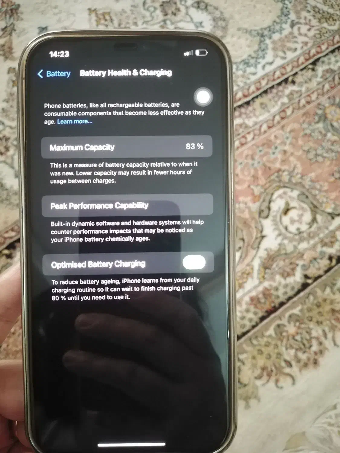 اپل iPhone 12 Pro Max با حافظهٔ ۲۵۶ گیگابایت|موبایل|قدس, شهر‌قدس|دیوار