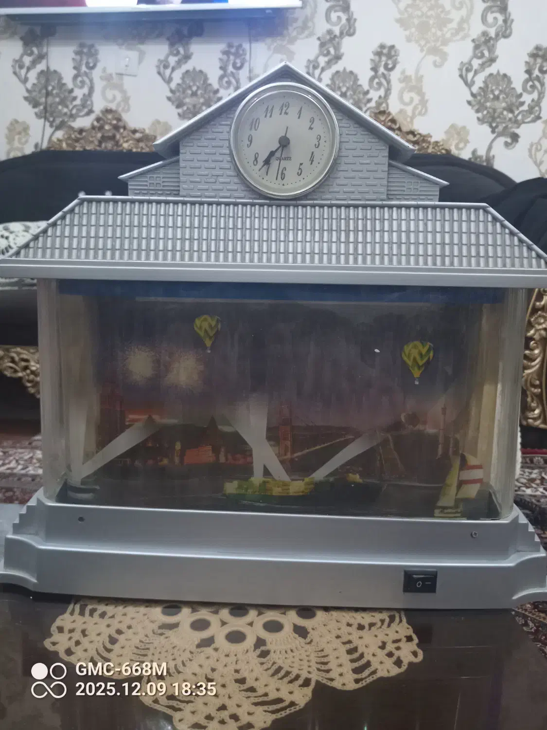 دوعددچراغ‌خواب‌اکواریومی|چراغ خواب و آباژور|همدان, |دیوار