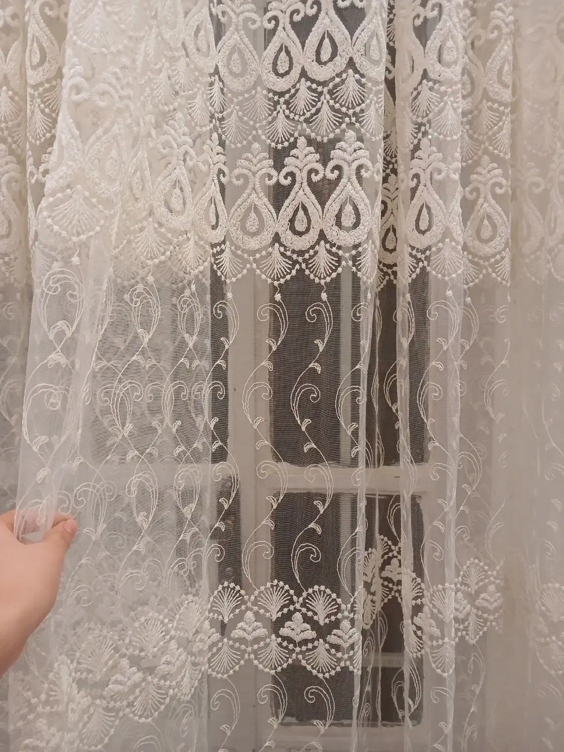 پرده ترک اصل ۱۵ متری چین ۳متر|پرده، رانر، رومیزی|چناران, |دیوار