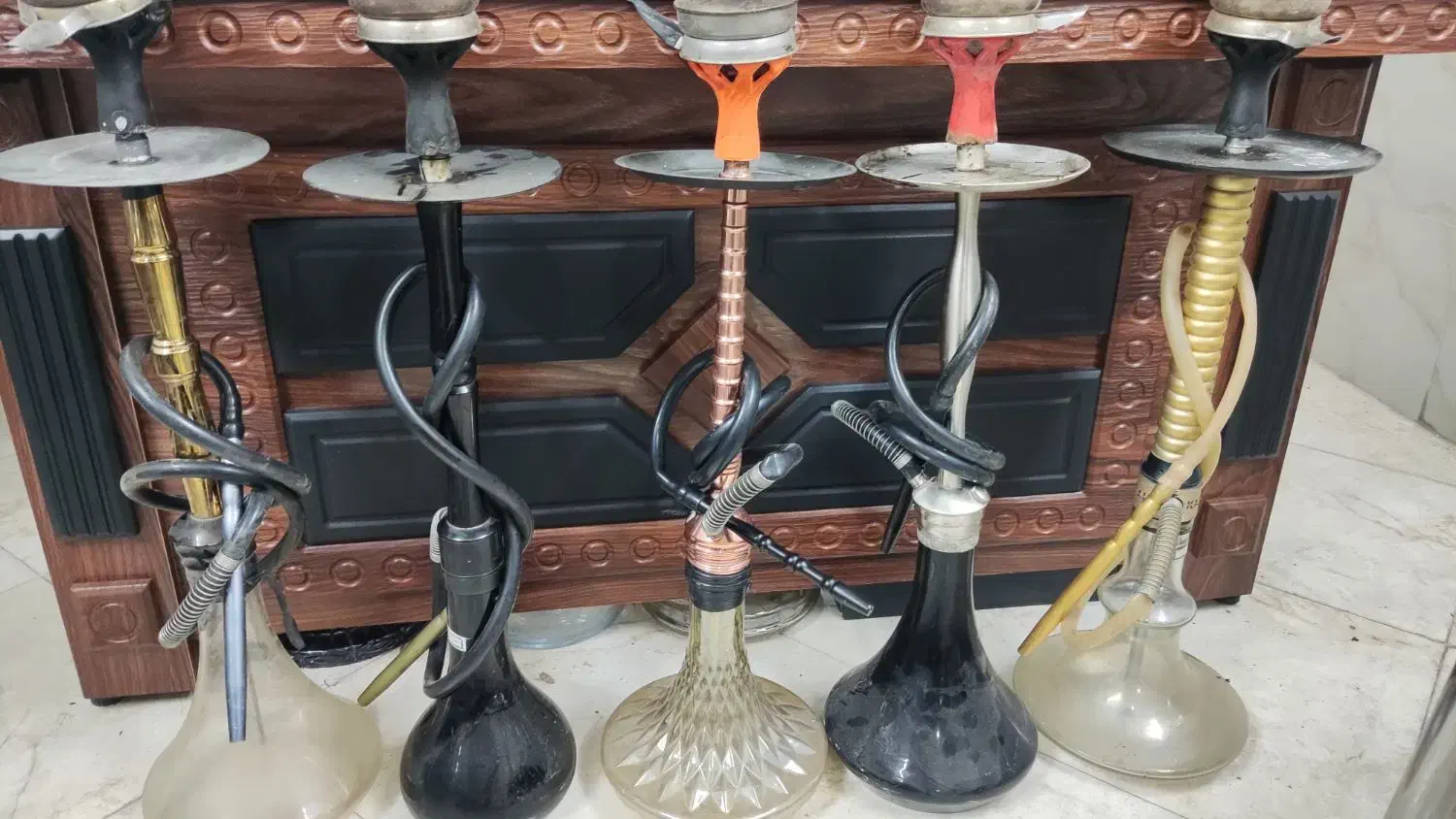 قلیان کارمانیا ۳۰عدد طعم گرفته سالم و تمیز|صنایع دستی و سایر لوازم تزئینی|اسلامشهر, شهرک قائمیه|دیوار